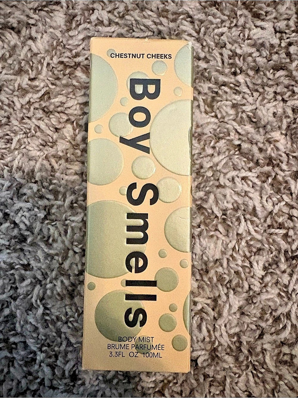 Chestnut Cheeks Boy Smells Body Mist Body Mist 3.3 fl oz NWT